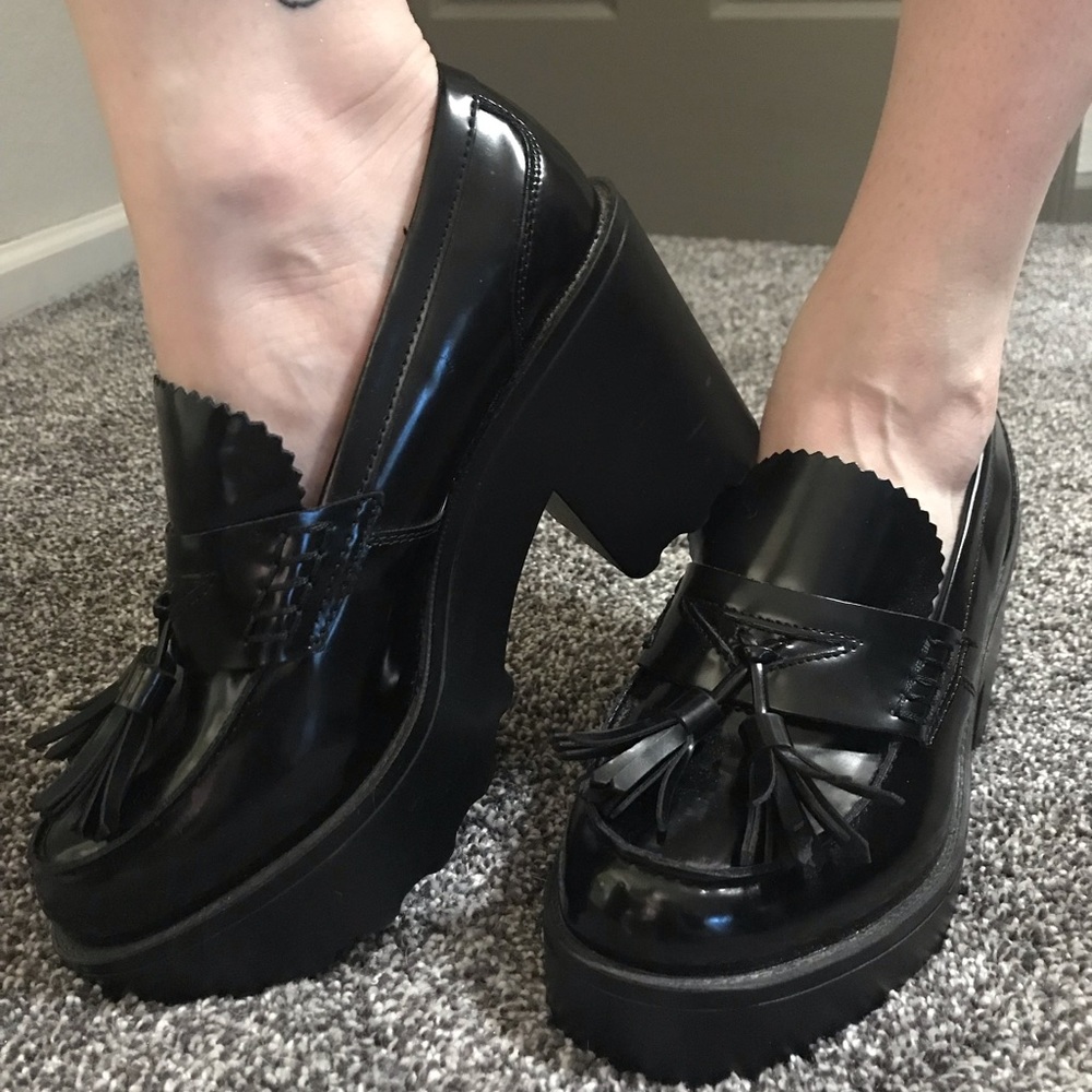 Platform Loafers Women’s Size 8